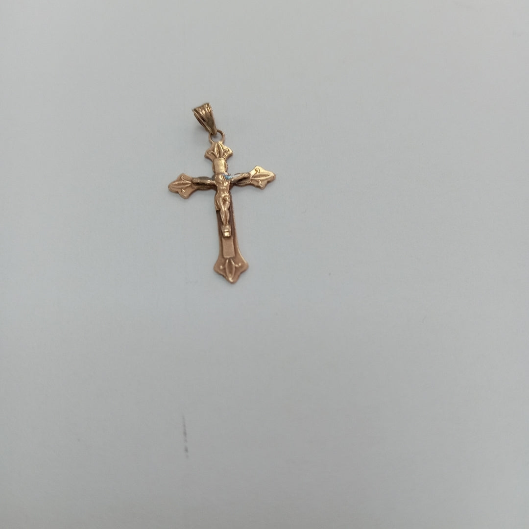 CRUZ, DIJE ORO 10 K 0.9 GRMS (SEMINUEVO)