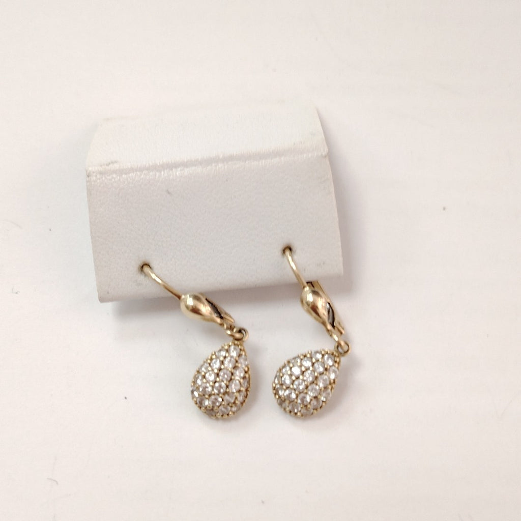 ARETES PAR ORO 14 K 2.3 GRMS (SEMINUEVO)