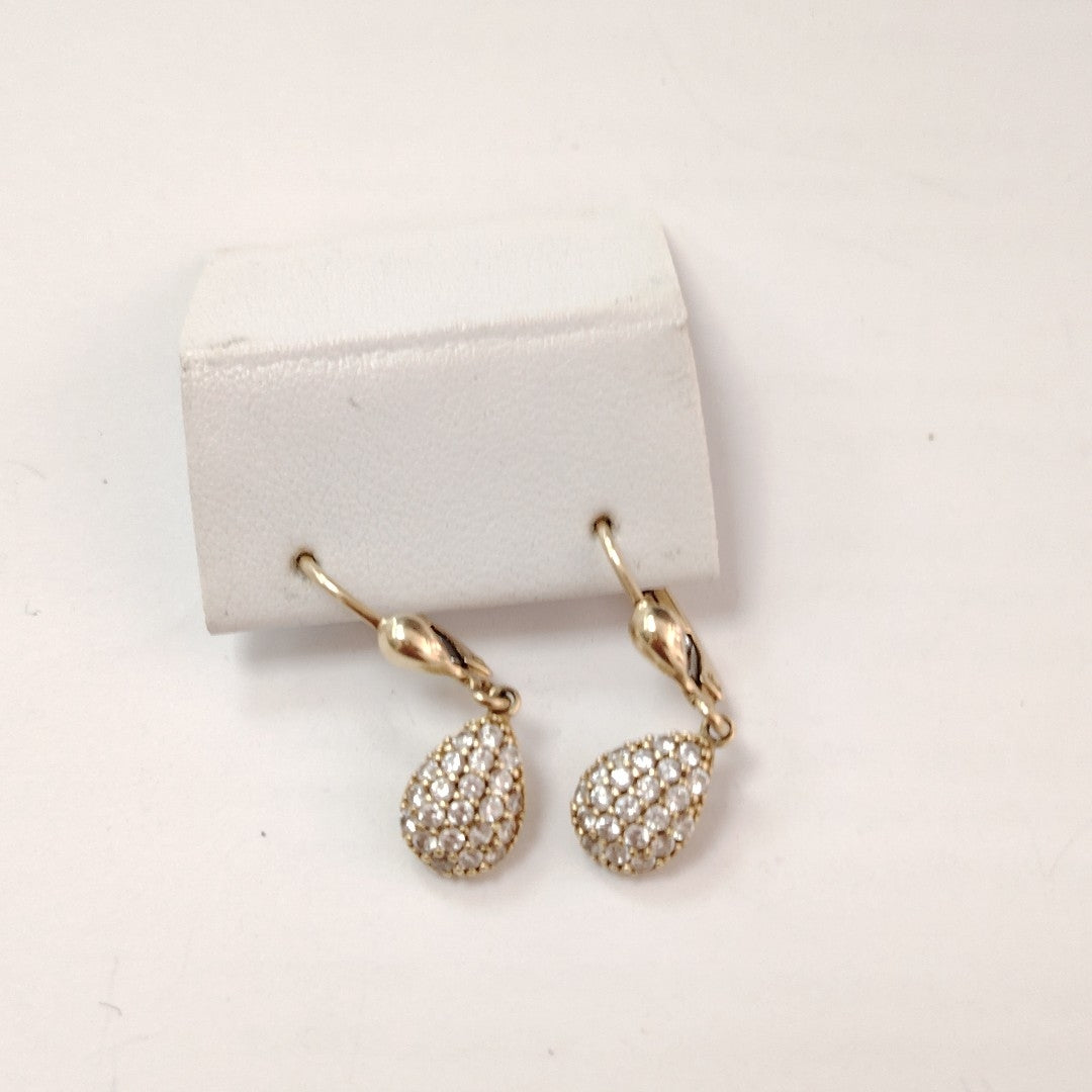 ARETES PAR ORO 14 K 2.3 GRMS (SEMINUEVO)