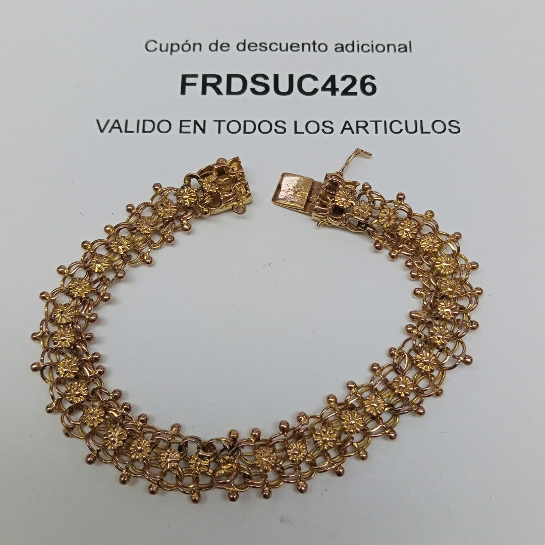 PULSERA ORO 10 K 14.6 GRMS (SEMINUEVO)