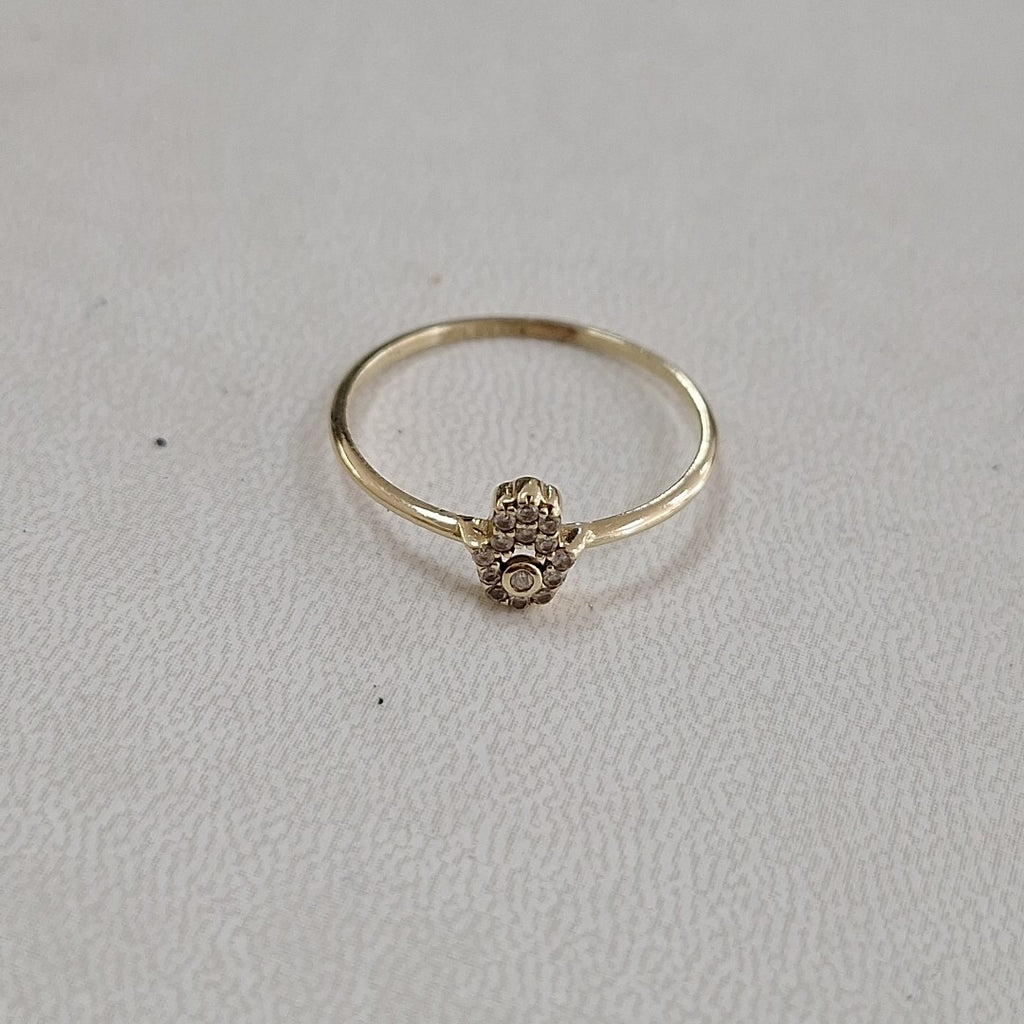 ANILLO ORO 10 K 0.8 GRMS (SEMINUEVO)