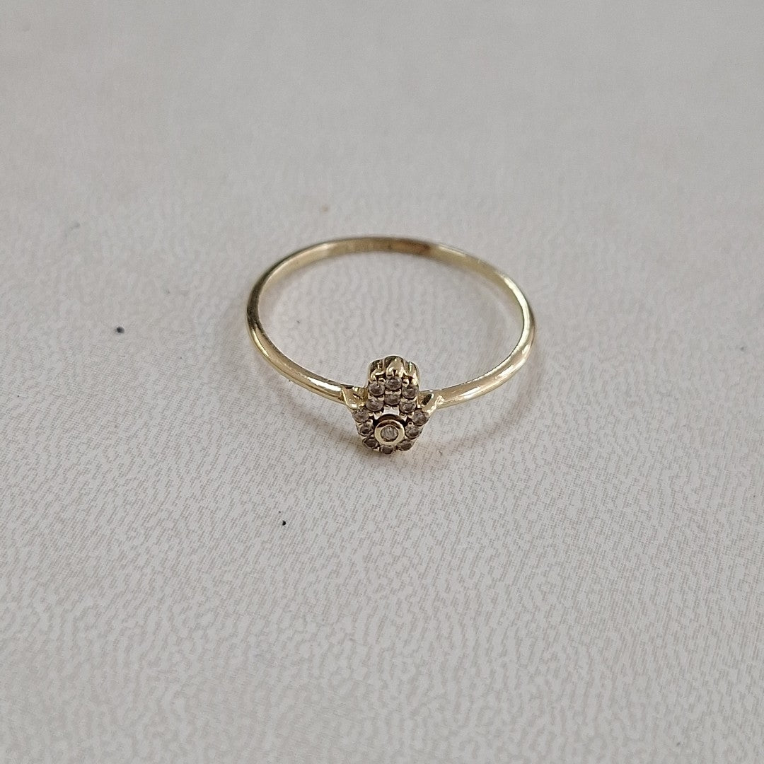 ANILLO ORO 10 K 0.8 GRMS (SEMINUEVO)