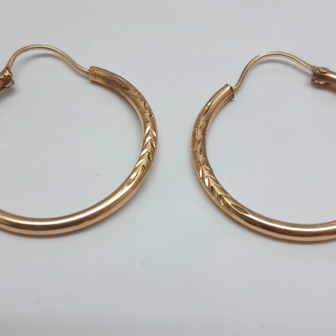 ARRACADAS PAR ORO 10 K 2.3 GRMS (SEMINUEVO)