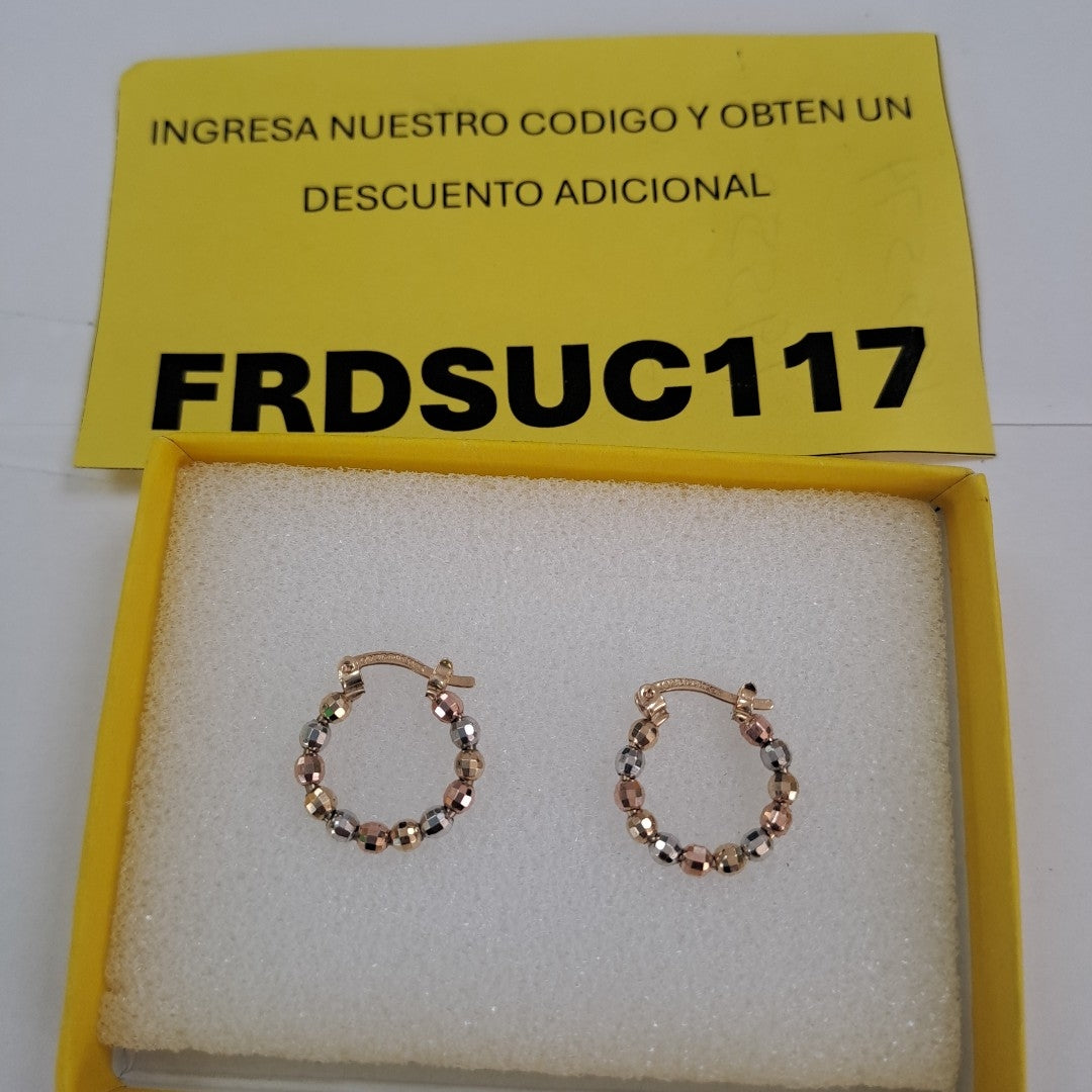 ARRACADAS PAR ORO 10 K 2,00 GRMS (SEMINUEVO)