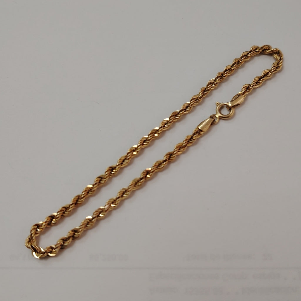 PULSERA ORO 14 K 2.6 GRMS (SEMINUEVO)