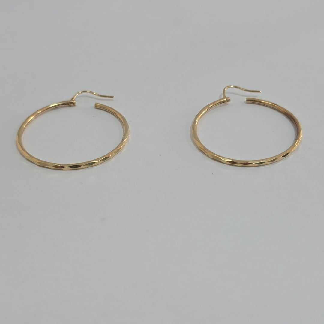 ARRACADAS PAR ORO 14 K 3,30 GRMS (SEMINUEVO)