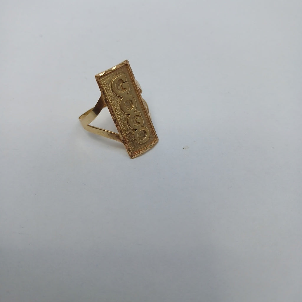 ANILLO ORO 10 K 3.3 GRMS (SEMINUEVO)