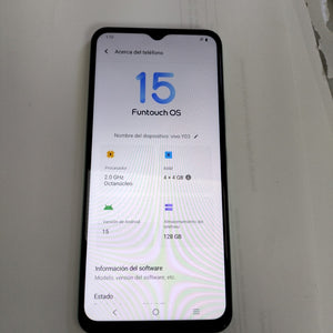 CELULAR VIVO Y03 V2332 (2024) 128 GB 4 GB RAM (SEMINUEVO)