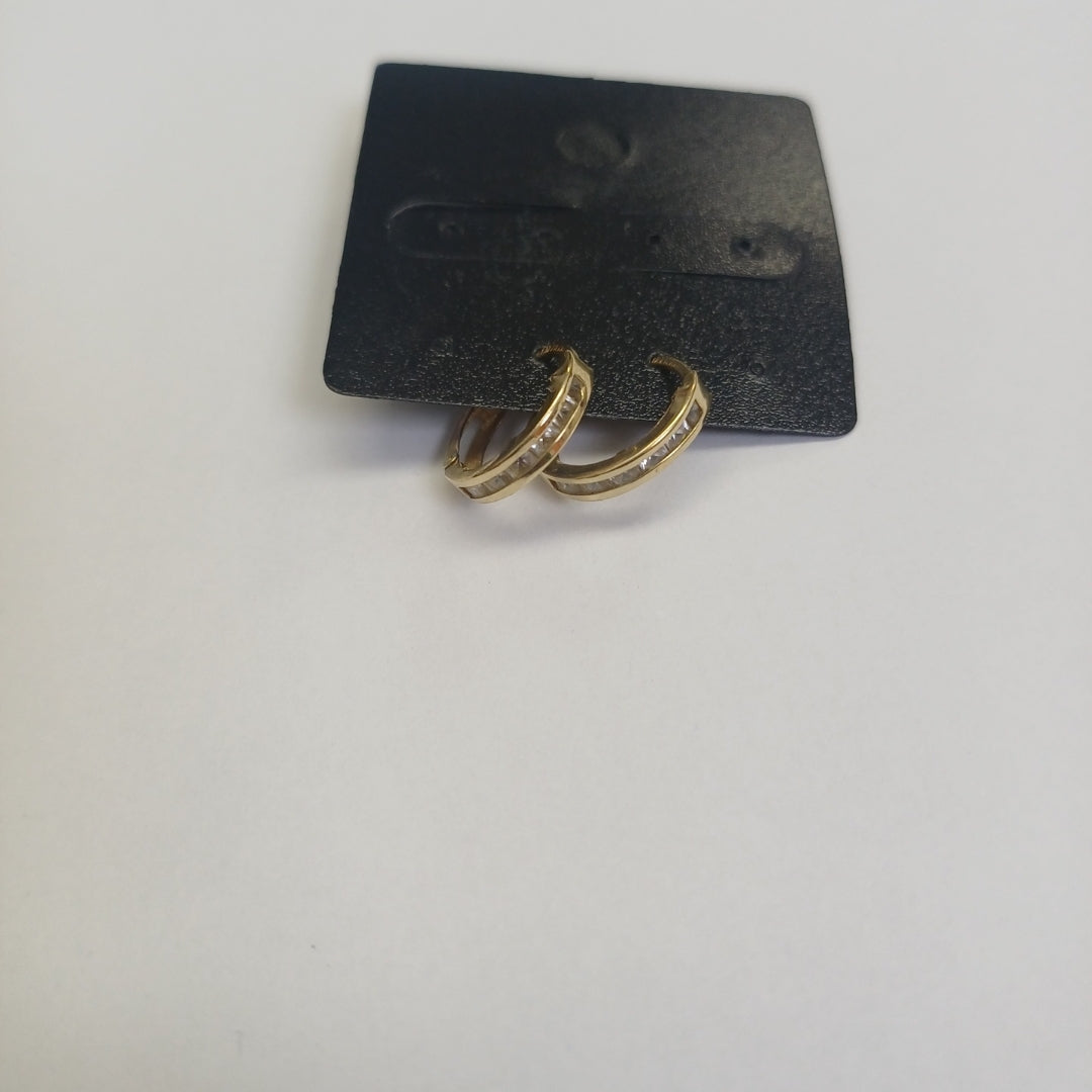 ARRACADAS PAR ORO 10 K 1,10 GRMS (SEMINUEVO)