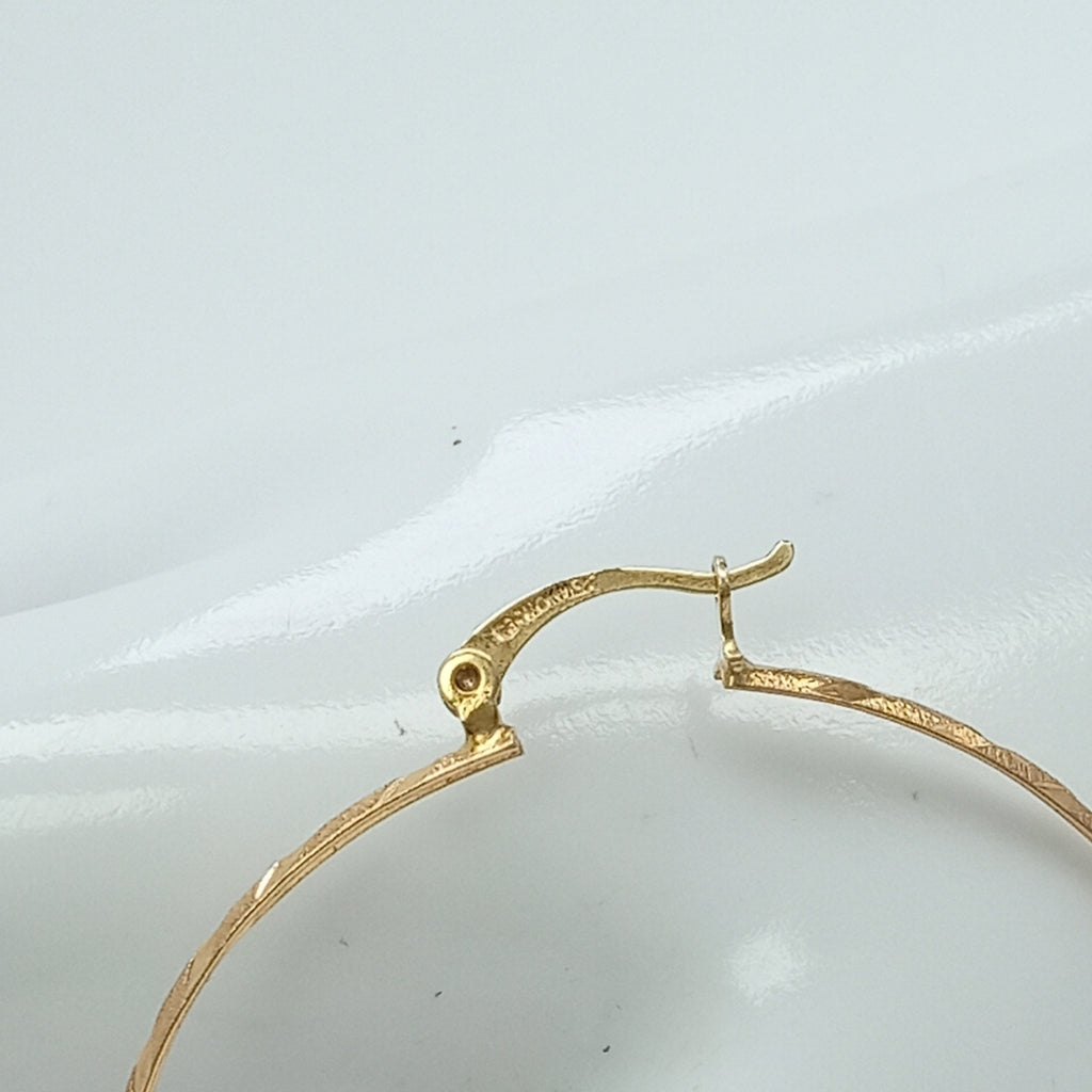 ARRACADAS PAR ORO 10 K 4.1 GRMS (SEMINUEVO)
