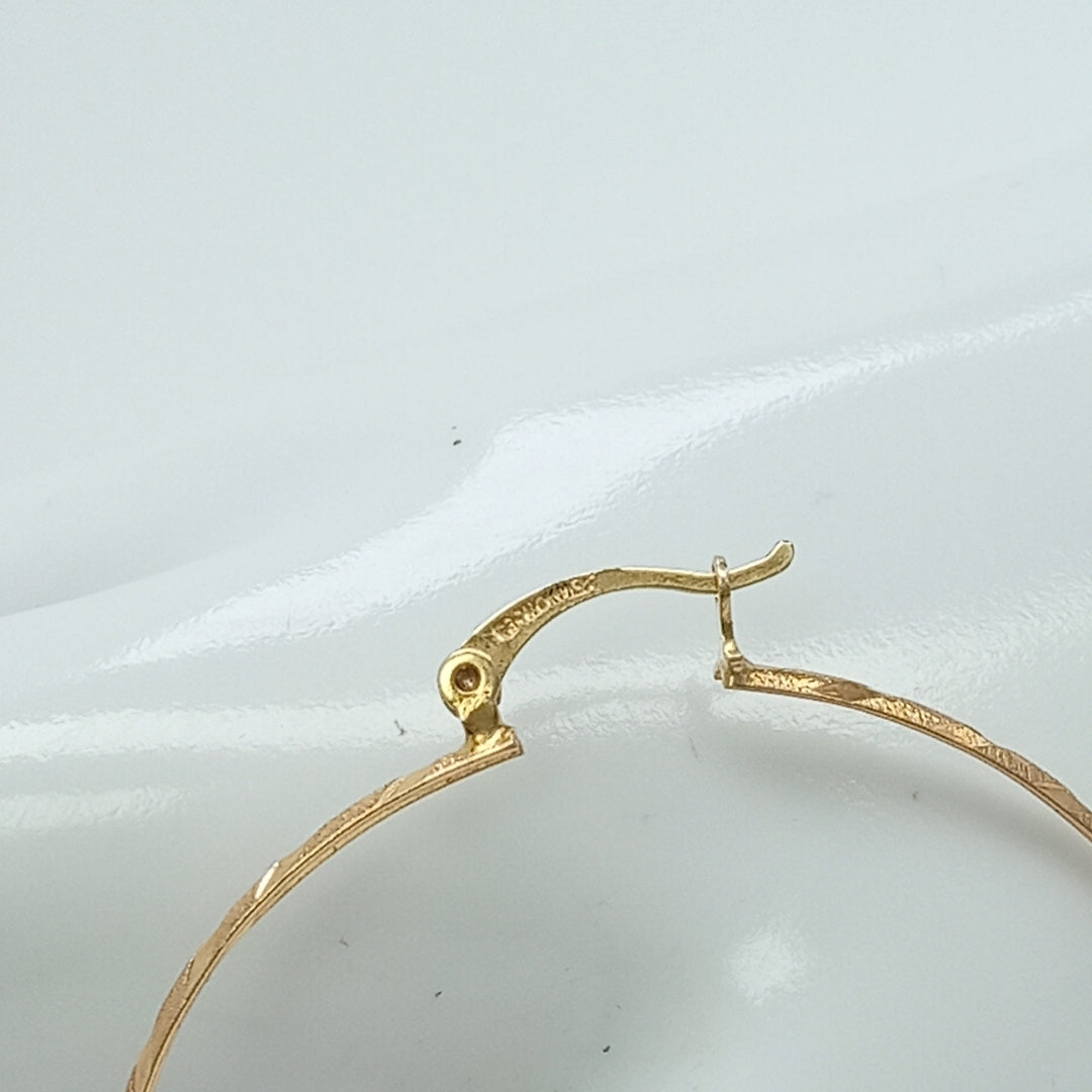 ARRACADAS PAR ORO 10 K 4.1 GRMS (SEMINUEVO)