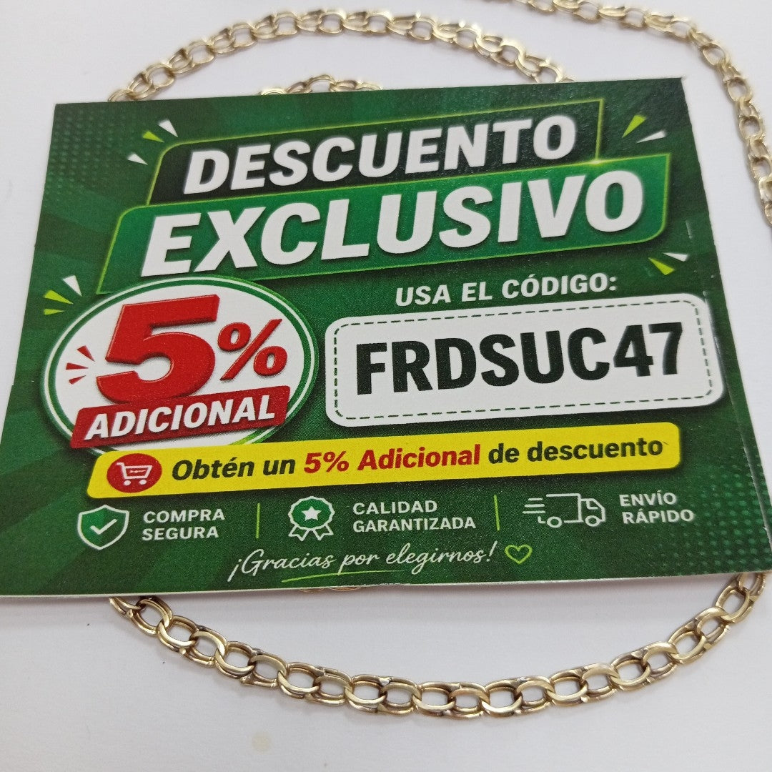 CADENA ORO 8 K 14.4 GRMS (SEMINUEVO)