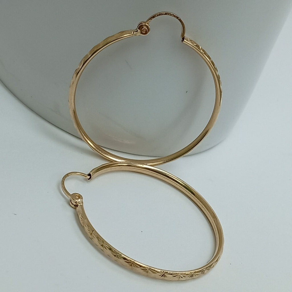 ARRACADAS PAR ORO 10 K 2.9 GRMS (SEMINUEVO)