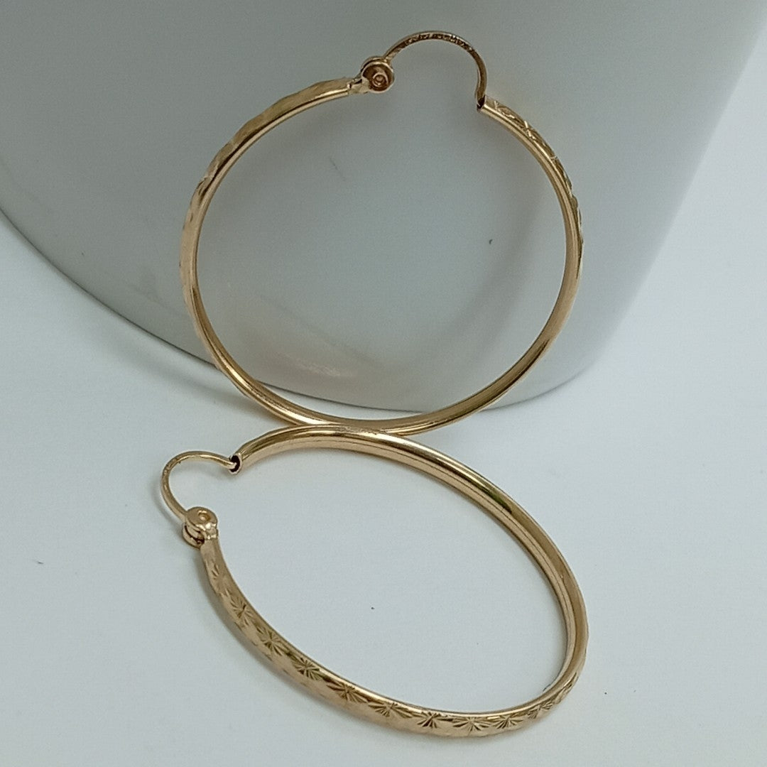 ARRACADAS PAR ORO 10 K 2.9 GRMS (SEMINUEVO)
