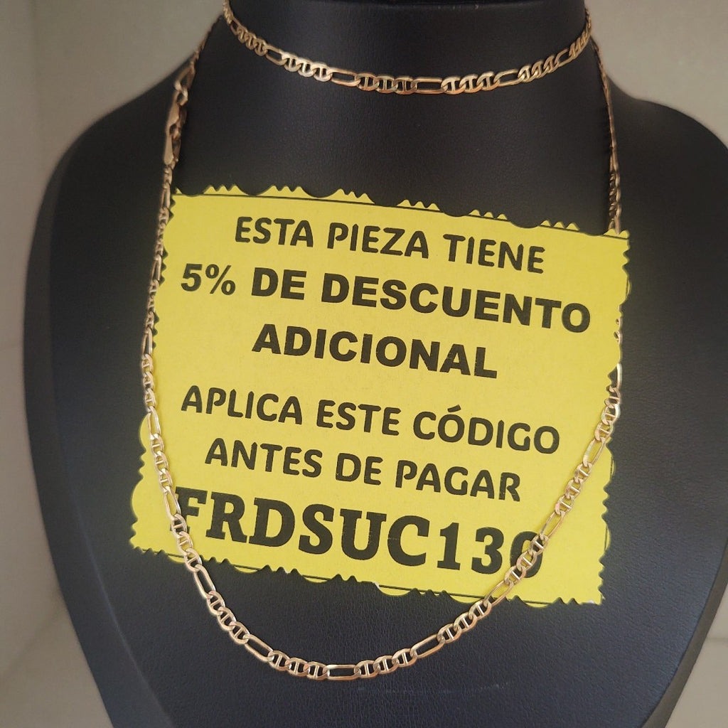 CADENA ORO 10 K 5,00 GRMS (SEMINUEVO)