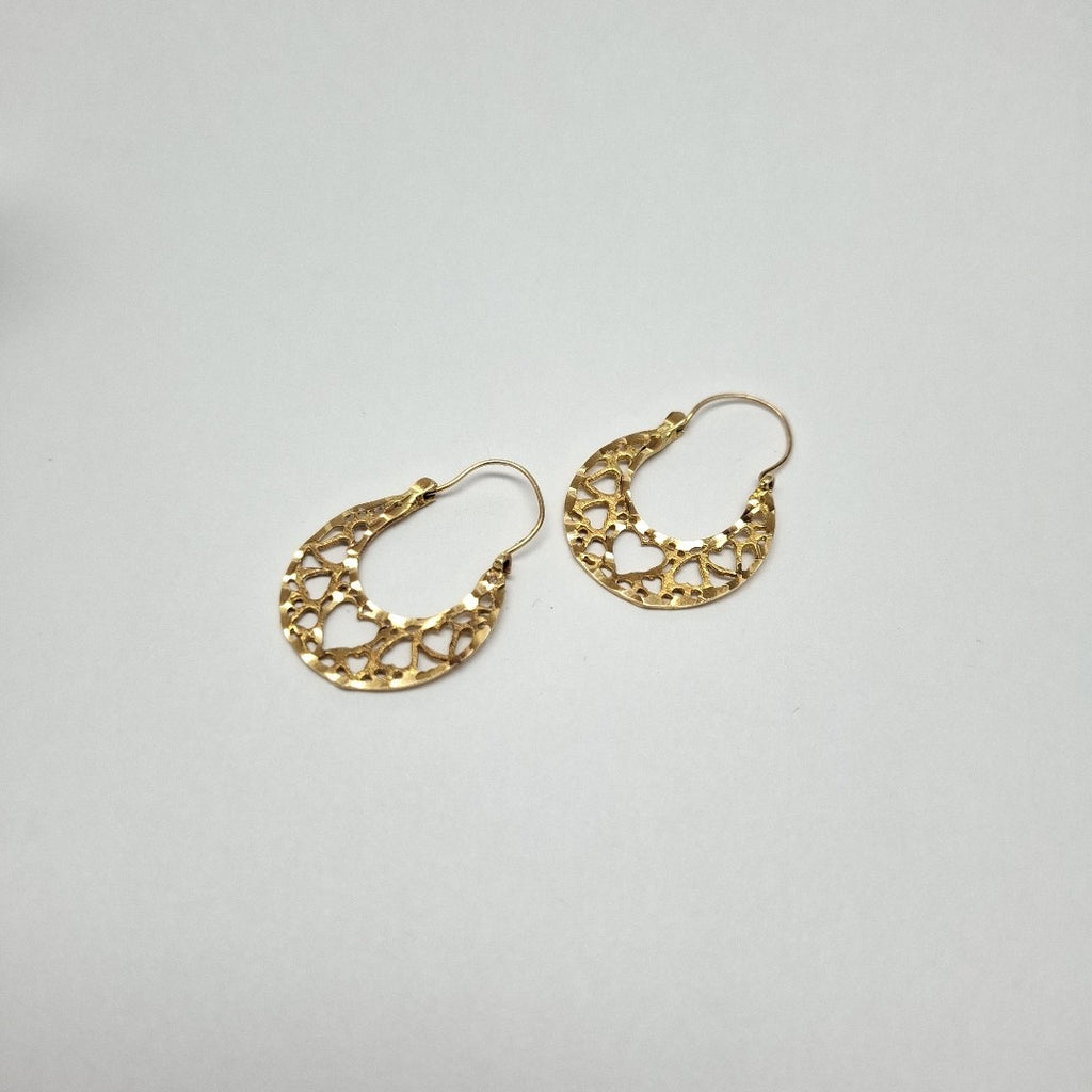 ARRACADAS PAR ORO 10 K 2,40 GRMS (SEMINUEVO)