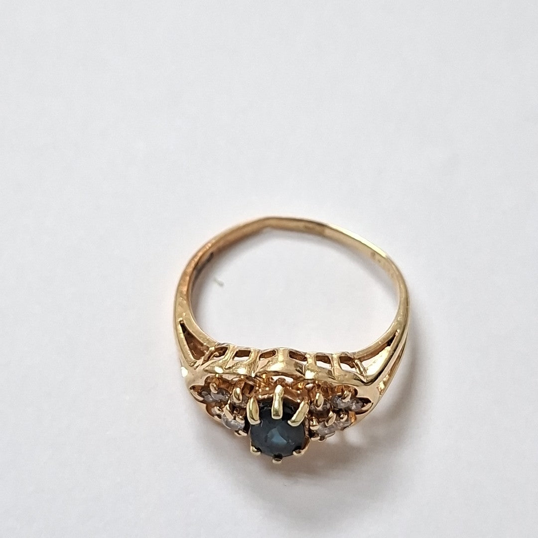 ANILLO ORO 14 K 2,80 GRMS (SEMINUEVO)