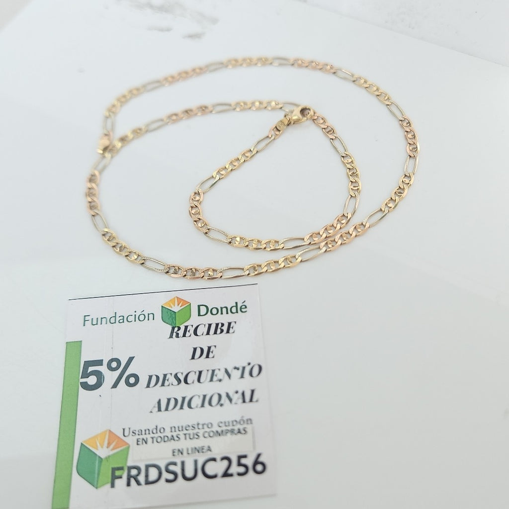 CADENA ORO 14 K 13,70 GRMS (SEMINUEVO)