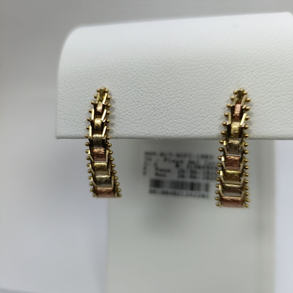 BROQUELES PAR ORO 14 K 2.9 GRMS (SEMINUEVO)