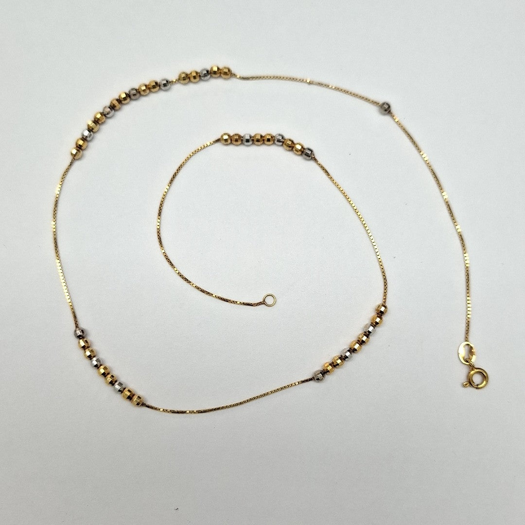 GARGANTILLA ORO,ORO COMBINADO 14 K 4,50 GRMS (SEMINUEVO)
