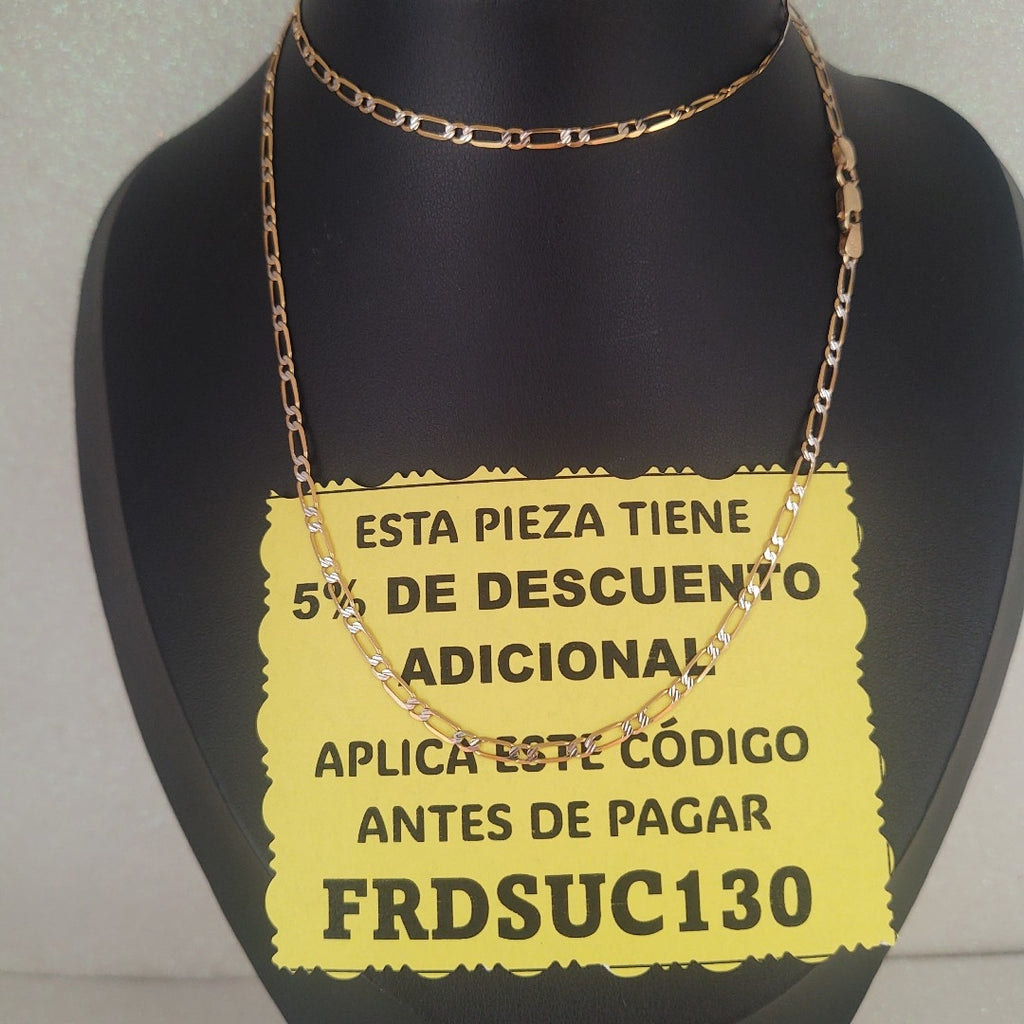 CADENA ORO 14 K 4.5 GRMS (SEMINUEVO)