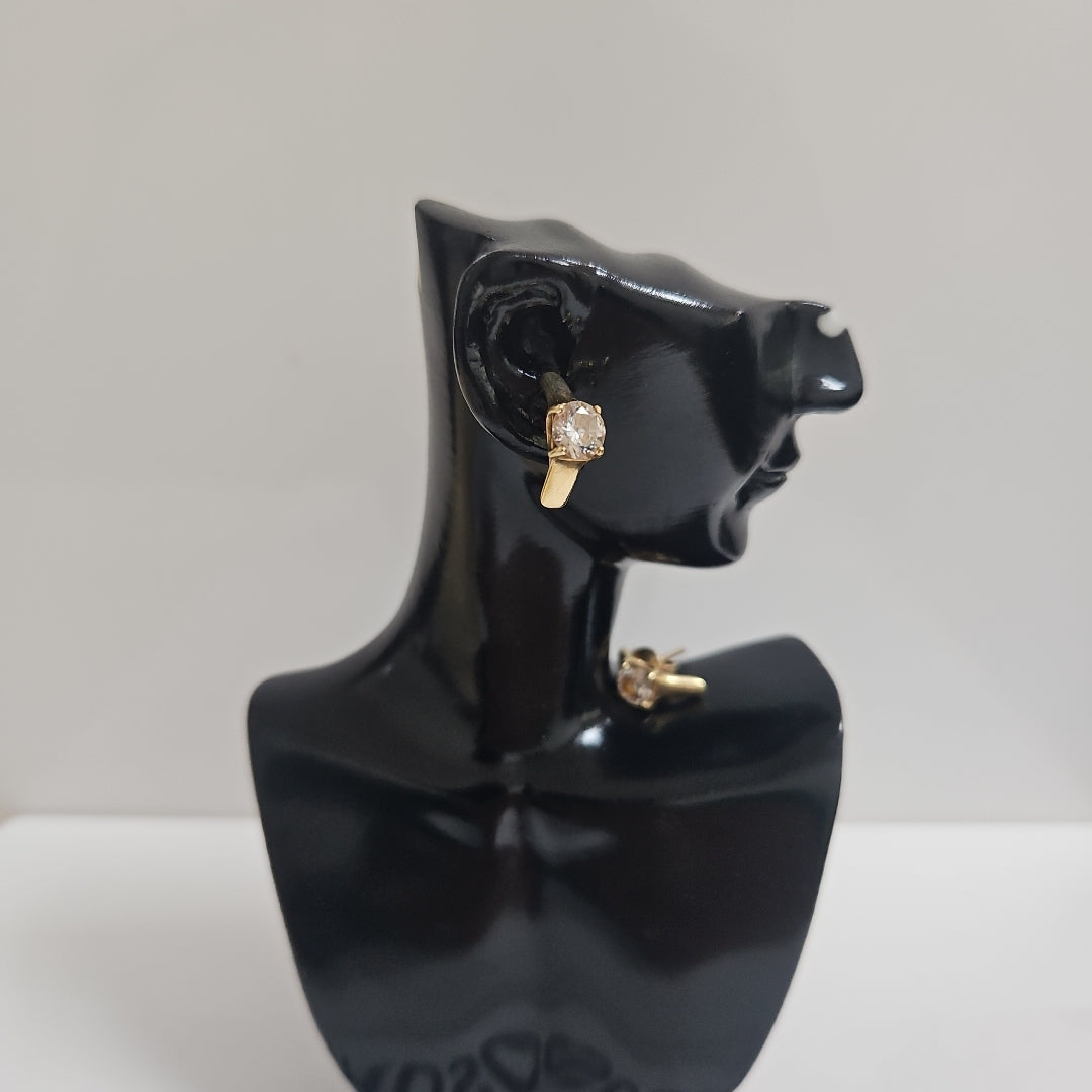 ARETES PAR ORO 14 K 3.1 GRMS (SEMINUEVO)