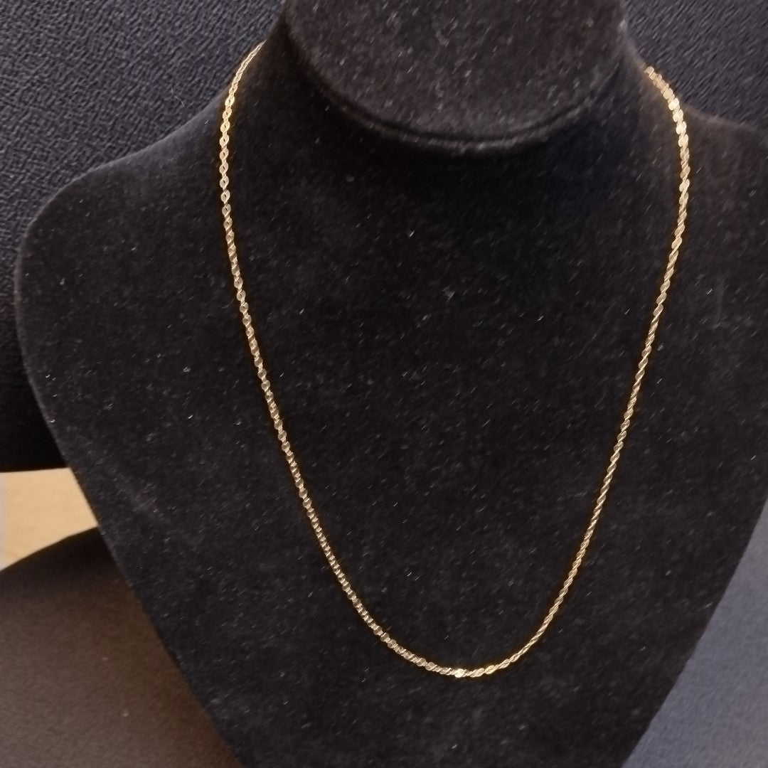 CADENA ORO 10 K 0,60 GRMS (SEMINUEVO)