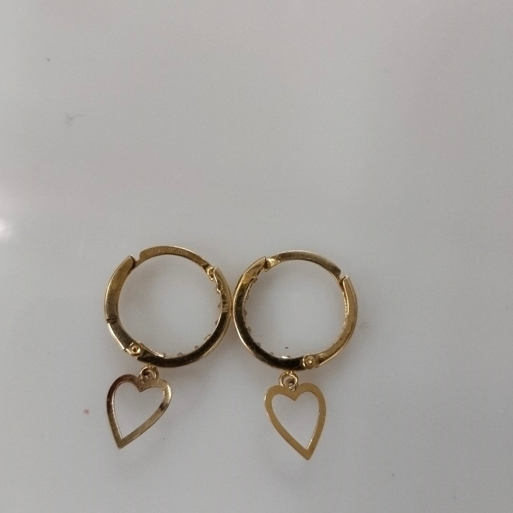 ARETES PAR ORO 10 K 1.3 GRMS (SEMINUEVO)