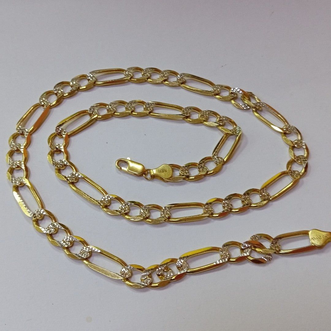CADENA ORO, RODIADO 14 K 47.6 GRMS (SEMINUEVO)