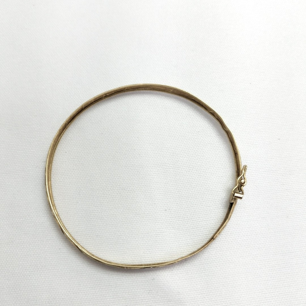 PULSERA RIGIDA ORO 14 K 3,10 GRMS (SEMINUEVO)