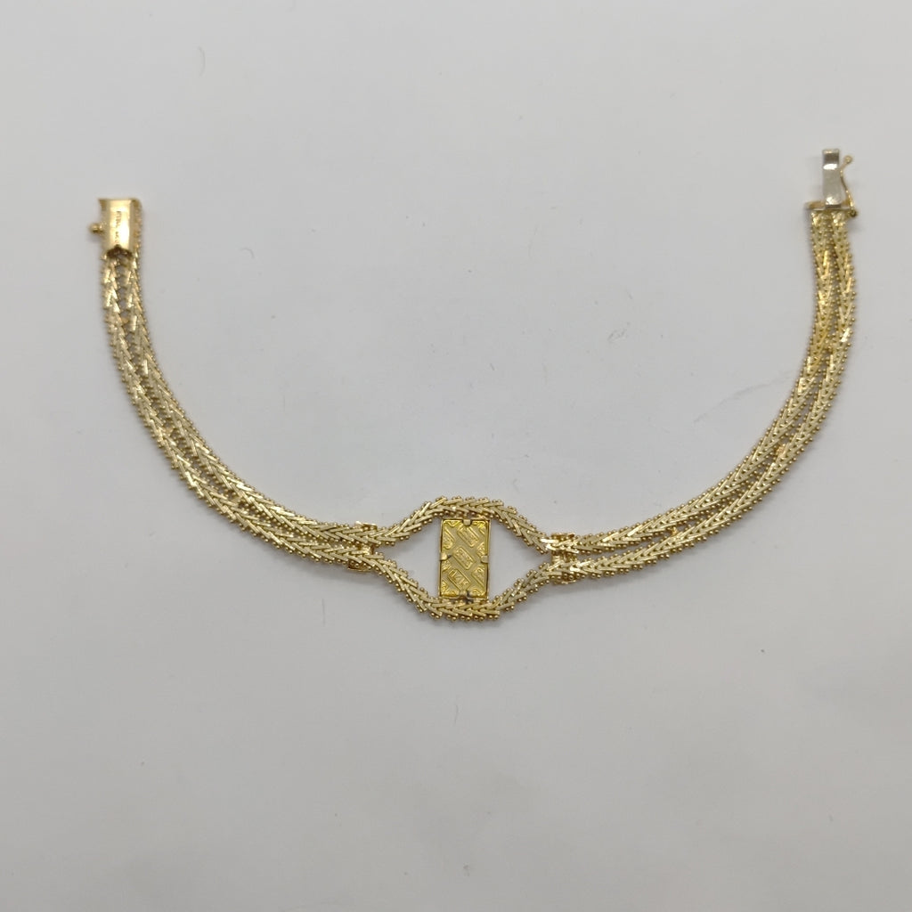 PULSERA ORO 14 K 12.9 GRMS (SEMINUEVO)