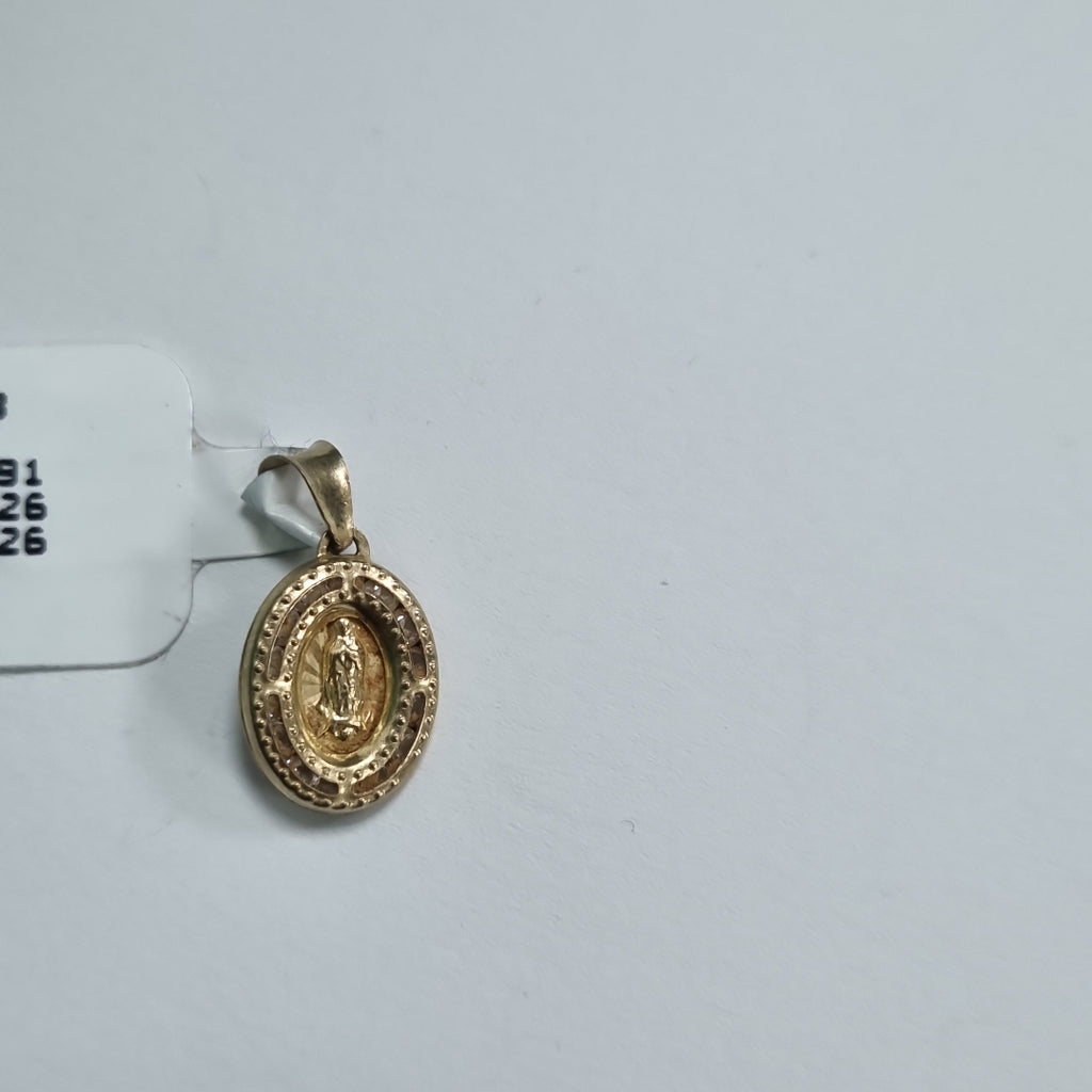 MEDALLA RELIGIOSA ORO 10 K 0,50 GRMS (SEMINUEVO)