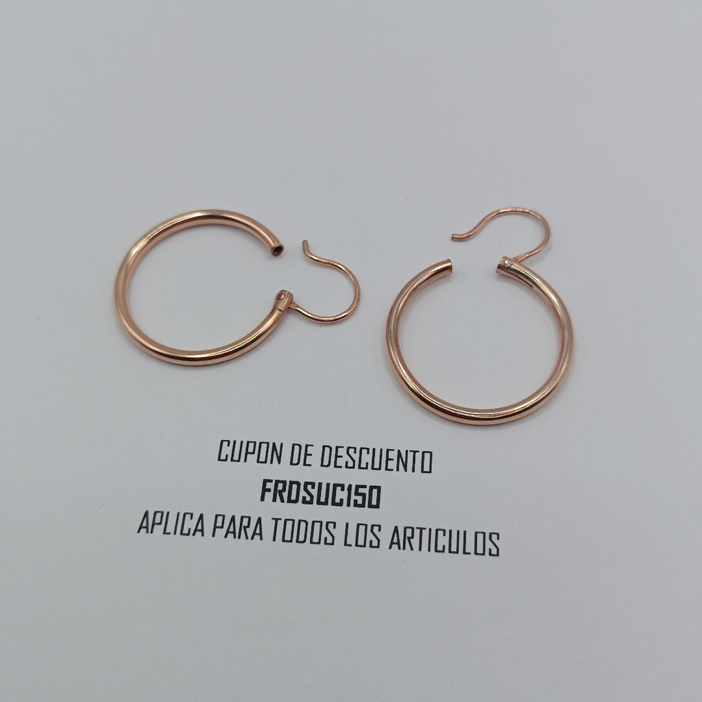 ARRACADAS PAR ORO 8 K 2.6 GRMS (SEMINUEVO)