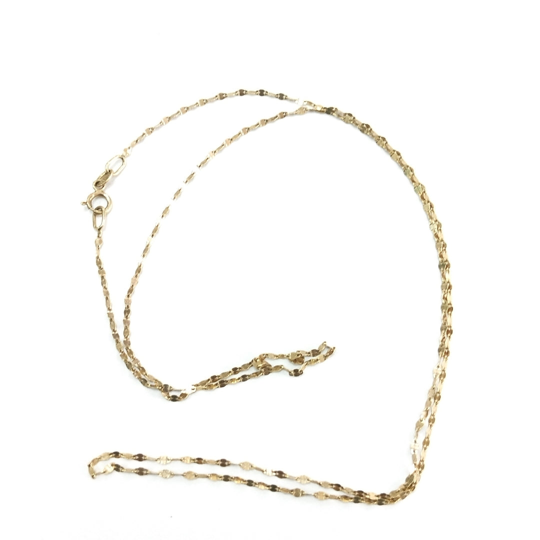 CADENA ORO 10 K 0.9 GRMS (SEMINUEVO)