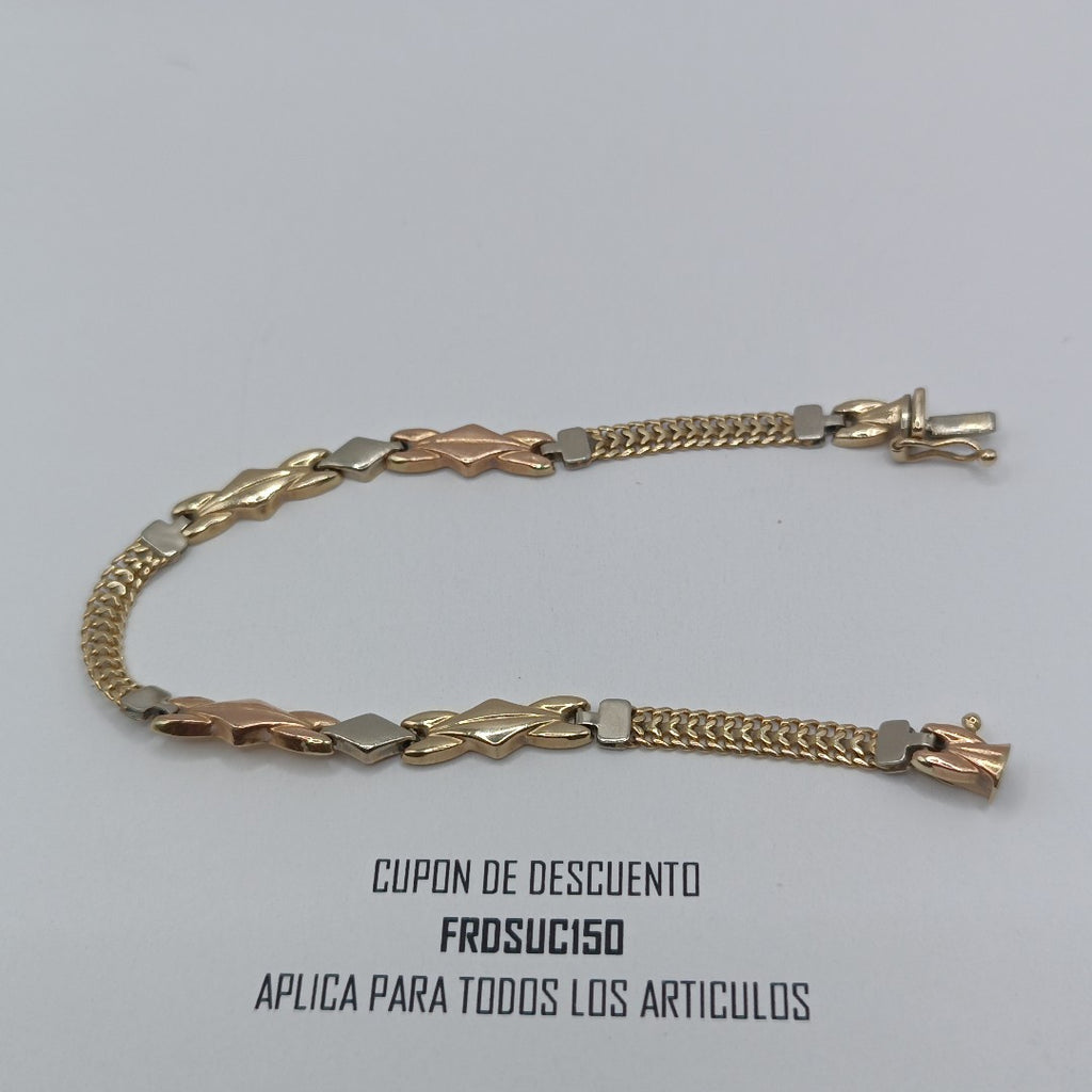 PULSERA ORO 14 K 7.7 GRMS (SEMINUEVO)
