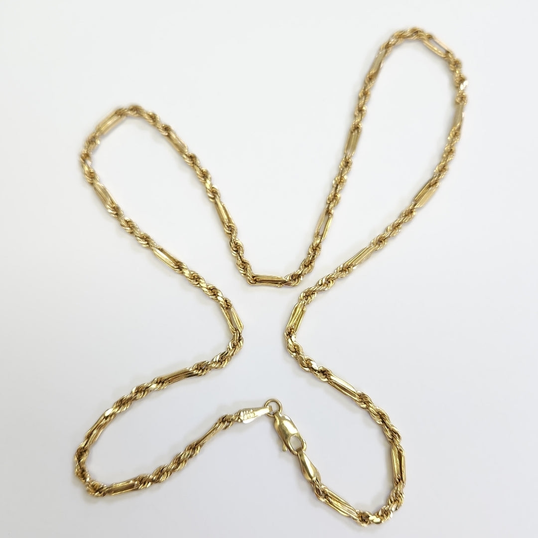 CADENA ORO 14 K 5,40 GRMS (SEMINUEVO)