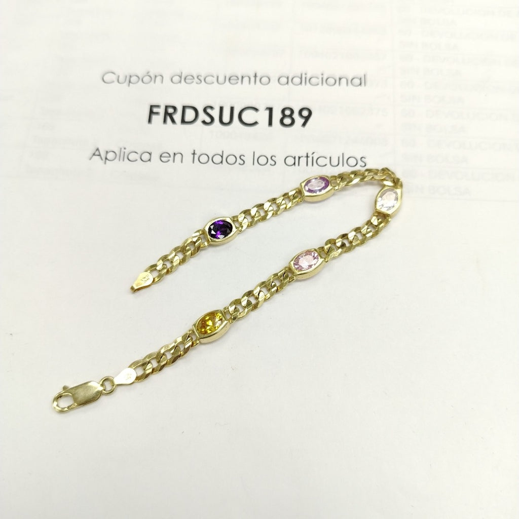 PULSERA ORO 14 K 13.8 GRMS (SEMINUEVO)