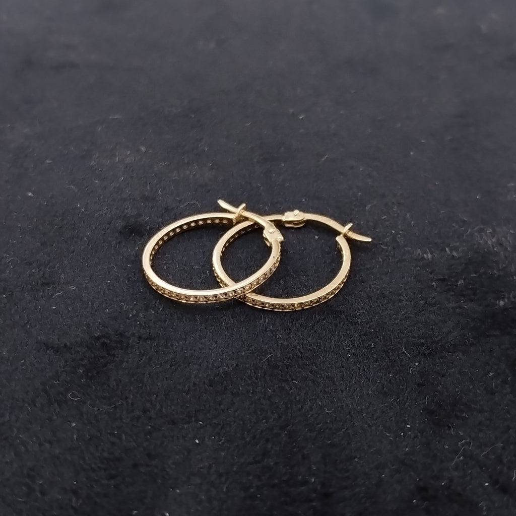 ARETES PAR ORO 10 K 1.5 GRMS (SEMINUEVO)
