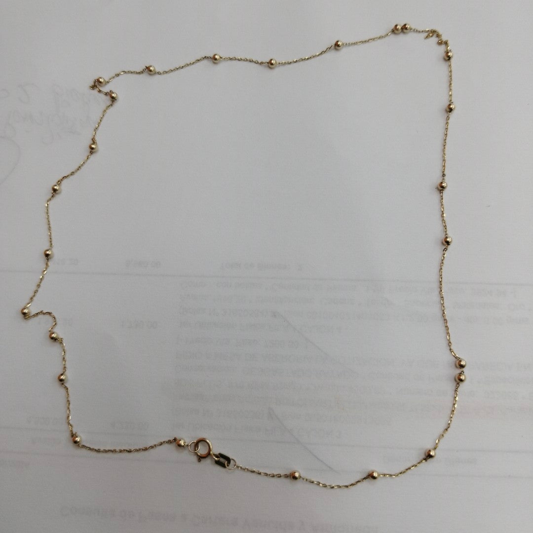 CADENA ORO 10 K 2,00 GRMS (SEMINUEVO)