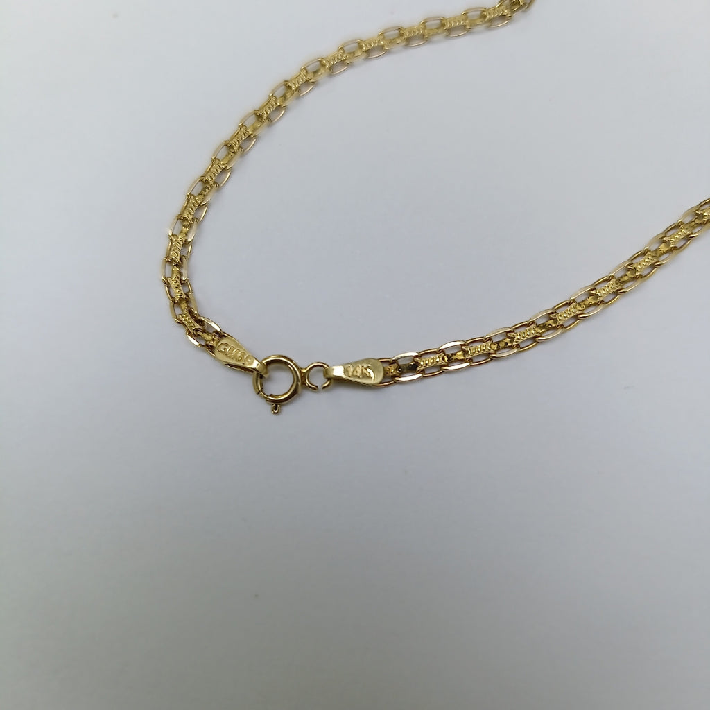 CADENA ORO 14 K 5.2 GRMS (SEMINUEVO)