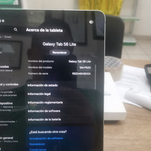TABLETA SAMSUNG GALAXY TAB S6 LITE SM-P620 (2024) 128 GB 4 GB RAM (SEMINUEVO)