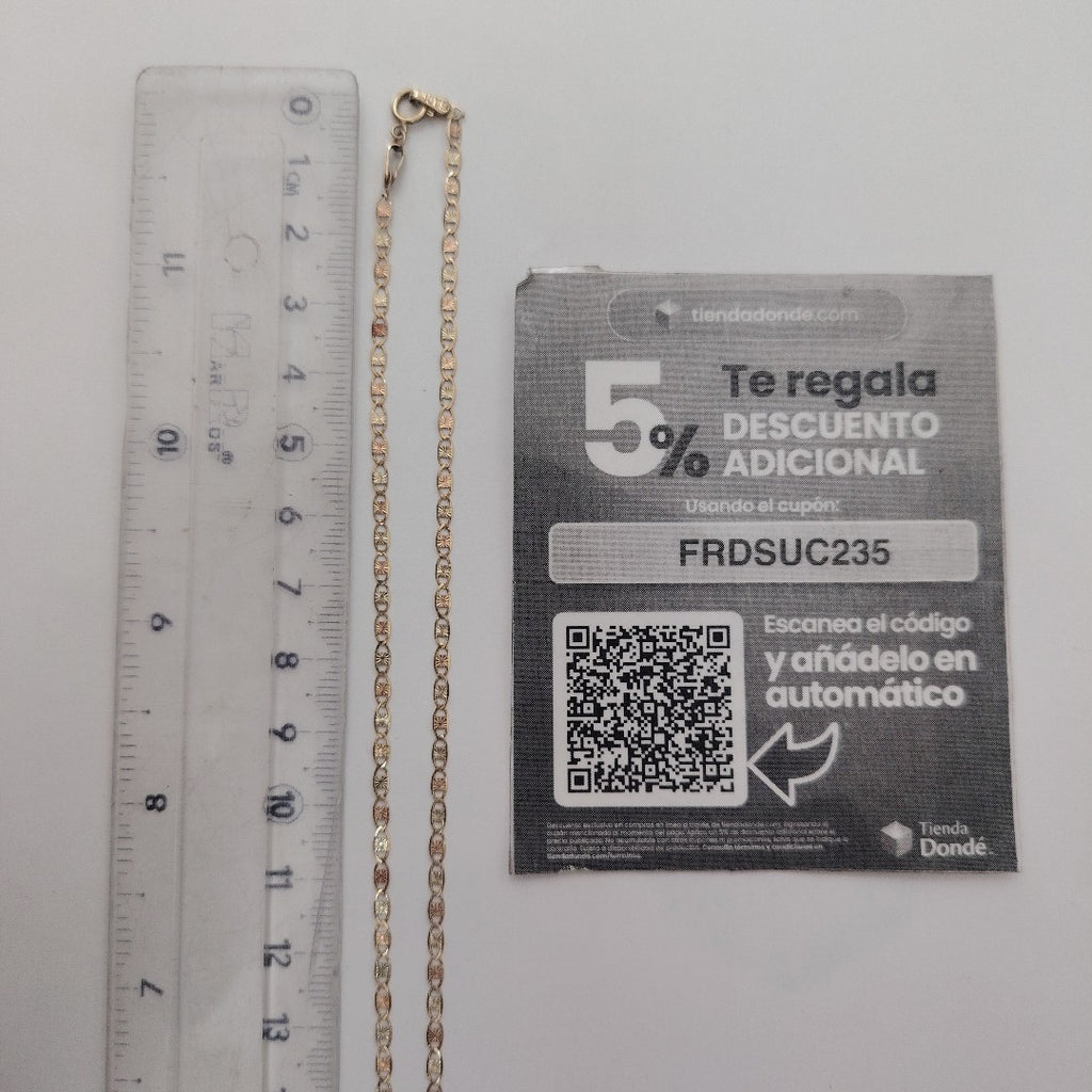 CADENA ORO 10 K 2,00 GRMS (SEMINUEVO)