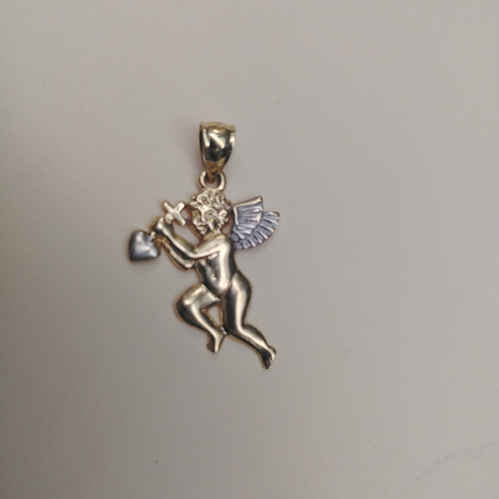 DIJE ORO,RODIADO 10 K 2,80 GRMS (SEMINUEVO)