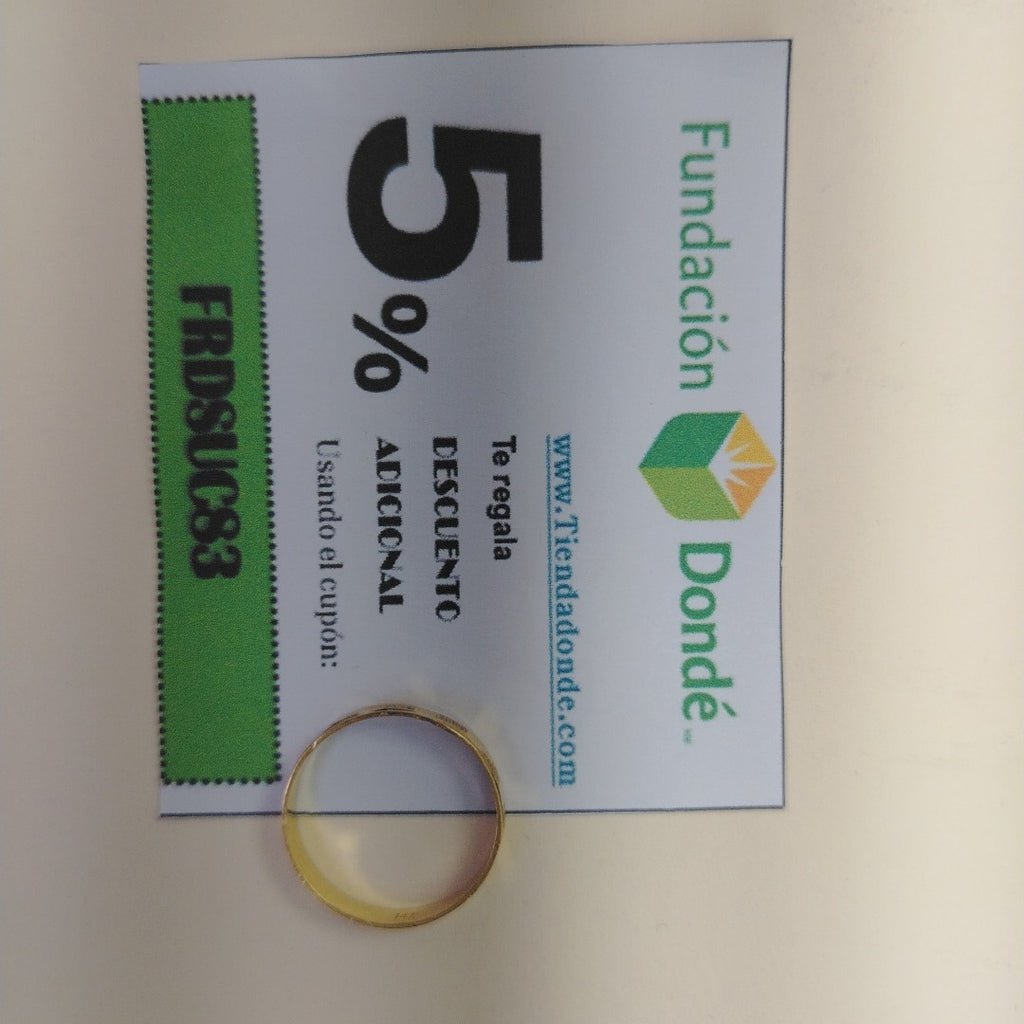 ANILLITO ORO 14 K 1,10 GRMS (SEMINUEVO)