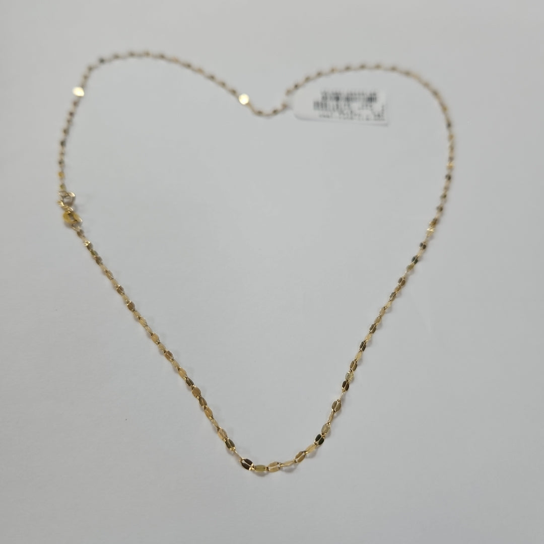 CADENA ORO 10 K 0.9 GRMS (SEMINUEVO)