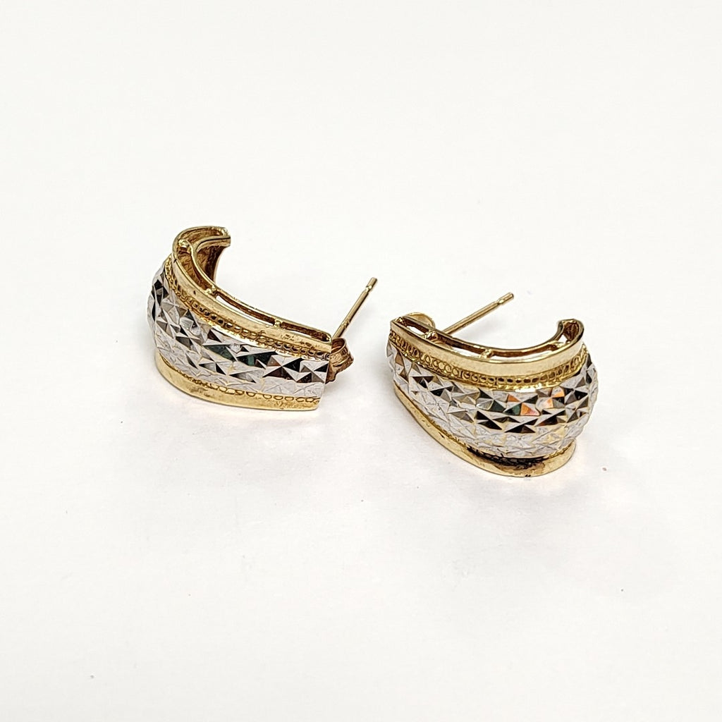 ARETES PAR ORO 14 K 3.7 GRMS (SEMINUEVO)