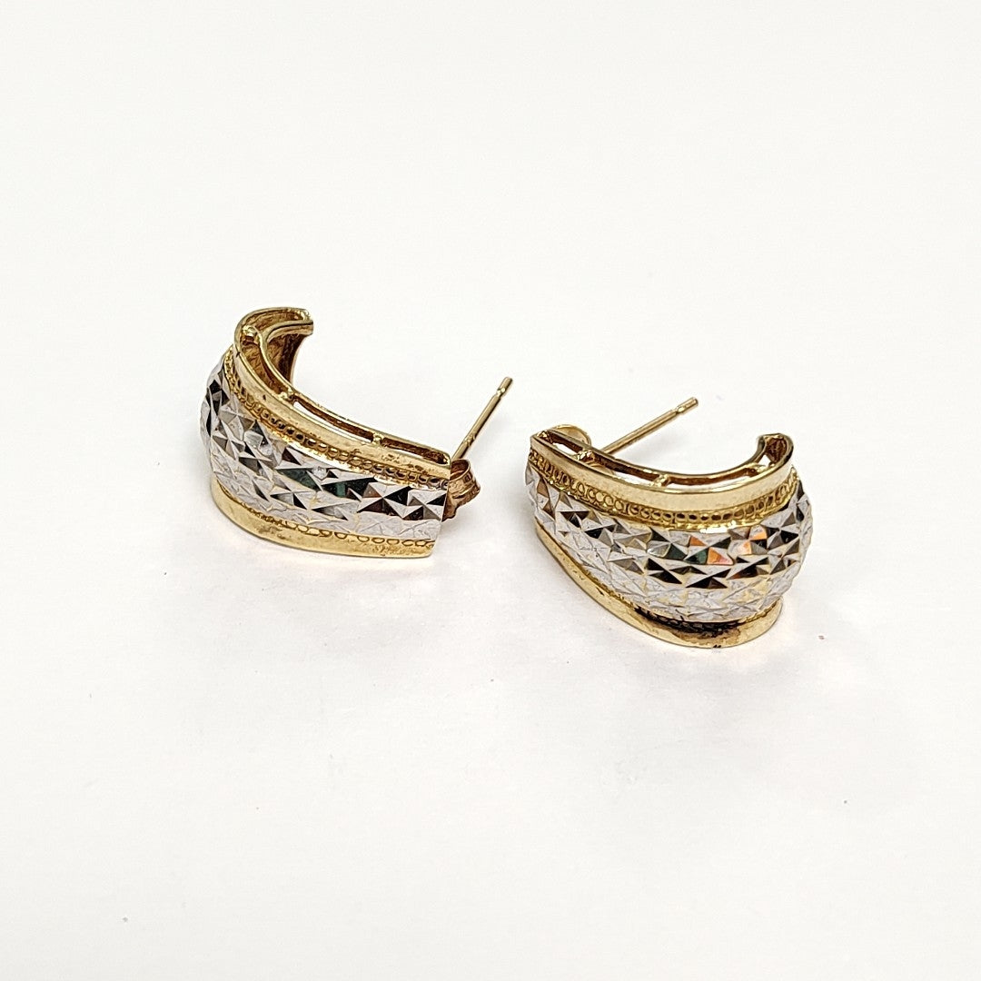 ARETES PAR ORO 14 K 3.7 GRMS (SEMINUEVO)