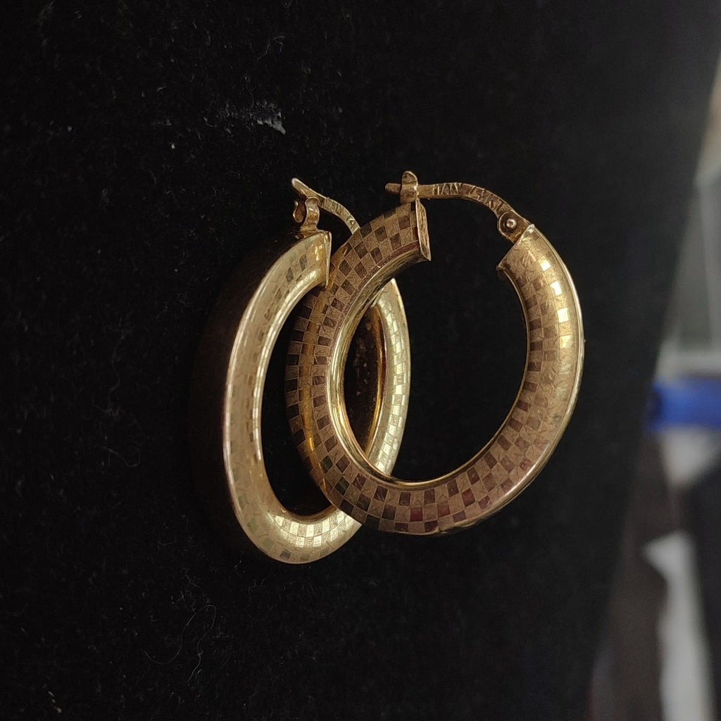ARRACADAS PAR ORO 14 K 4,90 GRMS (SEMINUEVO)