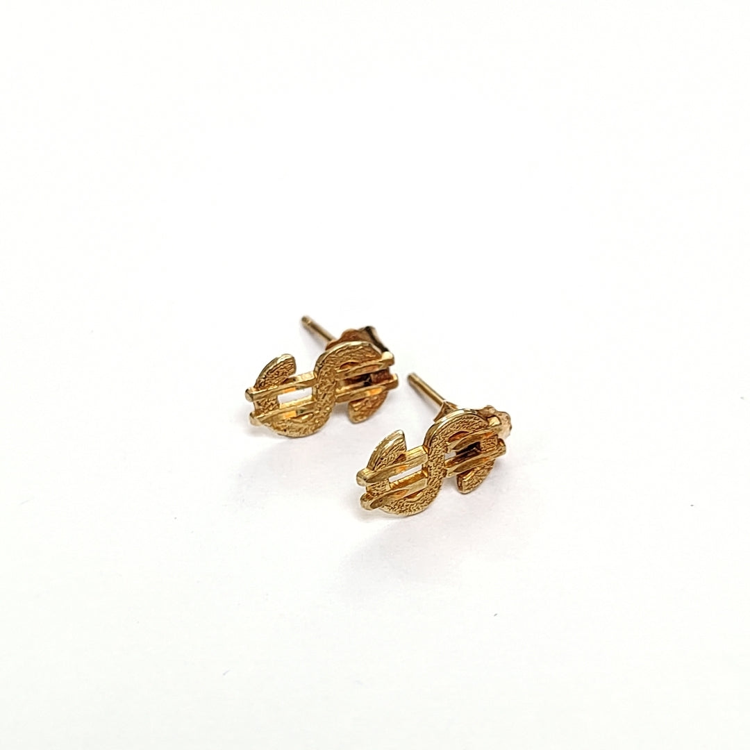 BROQUELES PAR ORO 14 K 0.8 GRMS (SEMINUEVO)