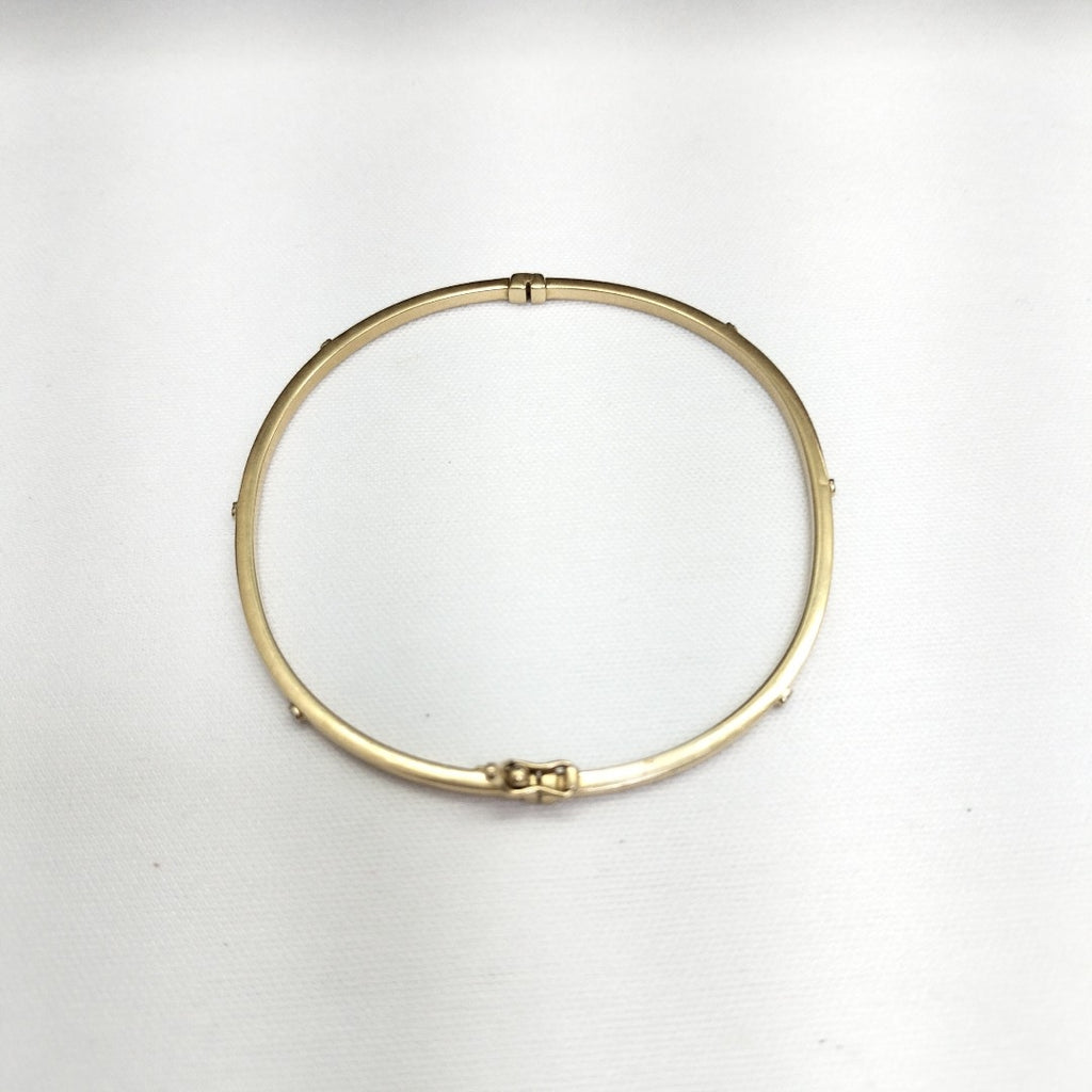 PULSERA RIGIDA ORO 14 K 3,20 GRMS (SEMINUEVO)
